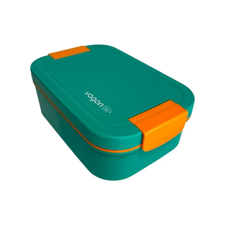 VAGONLİFE VGN1271 2 BÖLMELİ BESLENME YEMEK KABI- LUNCH BOX 1750 ML YEŞİL