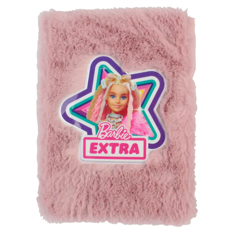 CEM BARBIE B-PN-907 PELUŞ HATIRA DEFTERİ 17X22