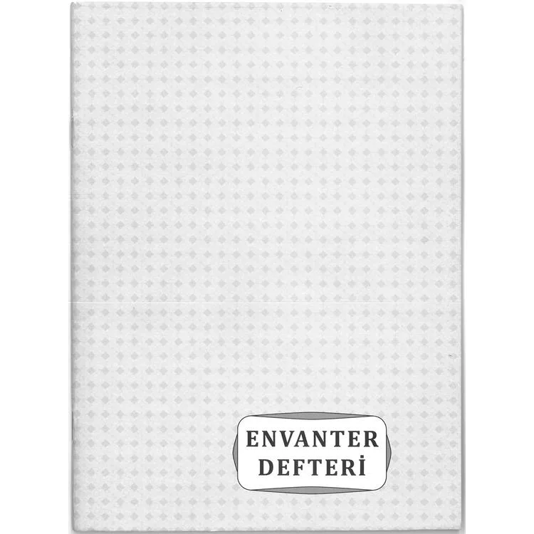 DİLMAN ENVANTER DEFTERİ NUMARALI KARTON KAPAK 19.5x26.5cm 24 YP.