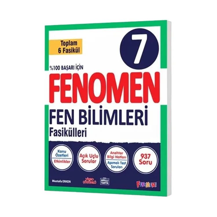 GAMA 7. SINIF FEN BİLİMLERİ FASİKÜL SETİ 6 FASİKÜL - 2025 MÜFREDAT