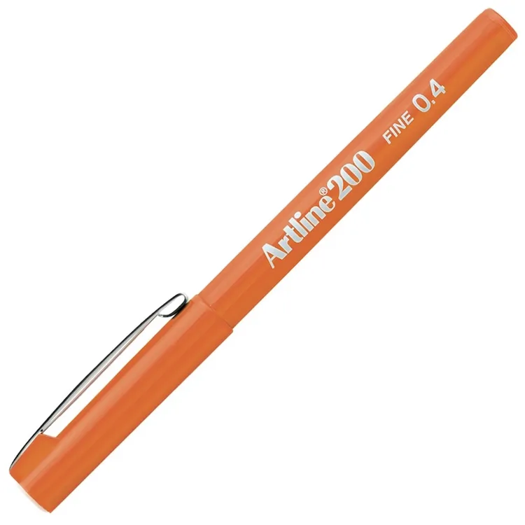 ARTLINE EK-200N FINE LINE PEN 0.4 MM ORANGE