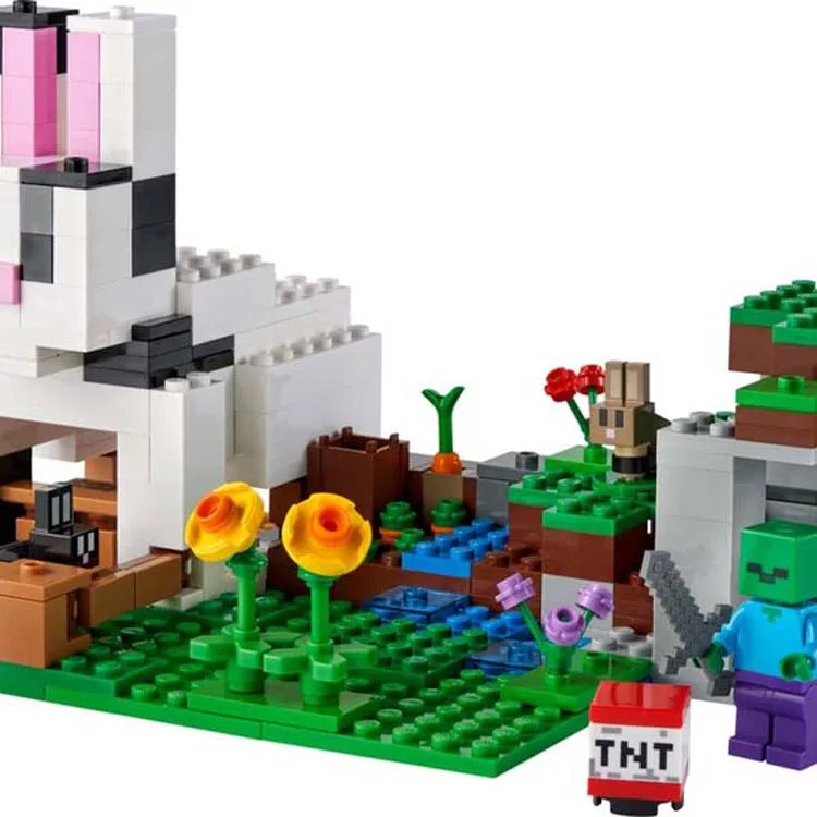 LEGO 21181 MINECRAFT RABBIT RANCH - TAVŞAN ÇİFTLİĞİ 340 PARÇA 8+