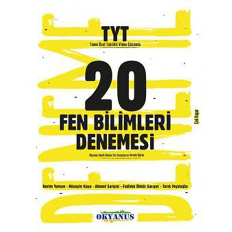 OKYANUS TYT FEN BİLİMLERİ 20 DENEMESİ