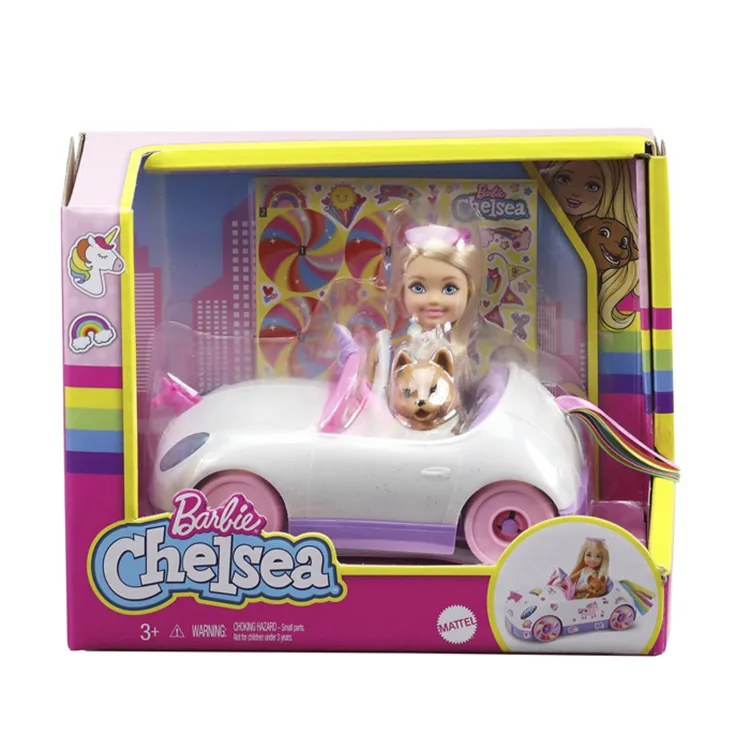 BARBIE MTL-GXT41 CHELSEA BEBEK VE ARABASI OYUN SETİ