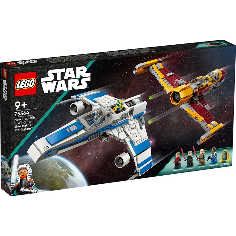 LEGO STAR WARS 75364 NEW REPUBLIC E-WING VS. SHIN HATI'NİN STARFIGHTER'INA KARŞI 1056 PARÇA 9+