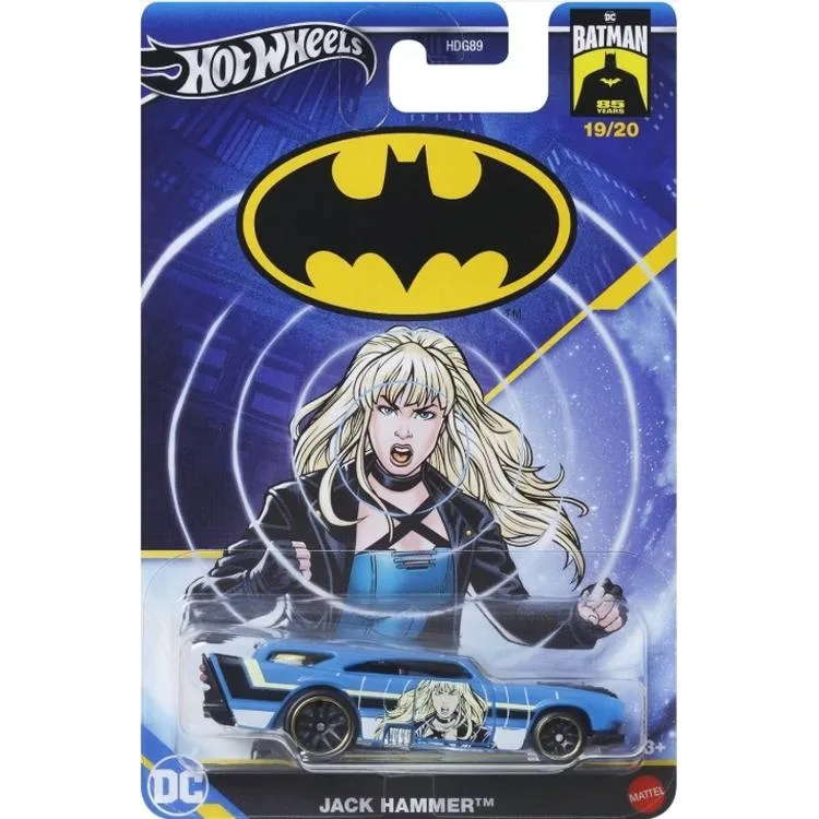 HOT WHEELS HDH89/HRW34 JACK HAMMER DC BATMAN ARABALAR 3+ TEKLİ