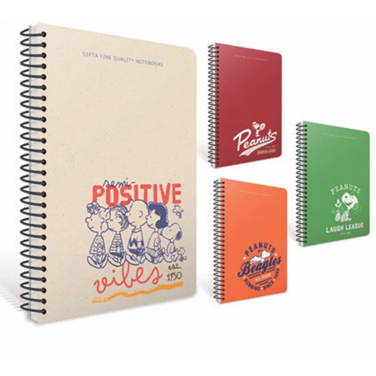 GIPTA SNOOPY 17X24 SPİRALLİ SERT KAPAK 80YP. ÇİZGİLİ DEFTER