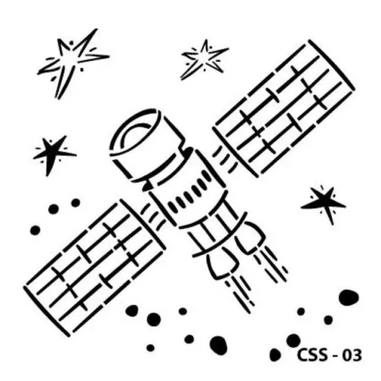 CADENCE CSS-03 STENCİL ŞABLON 25x25 - UYDU