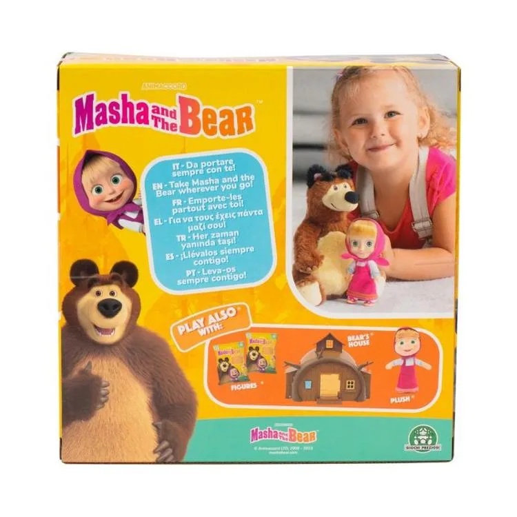 GIOCHI MHA21000 MASHA VE KOCA 2'Lİ FİGÜR SETİ