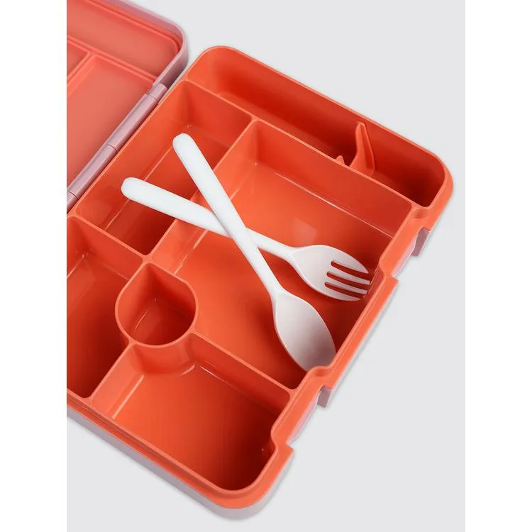 UZSPACE VGN-091 4 BÖLMELİ YEMEK KABI - LUNCH BOX 1300 ML PEMBE