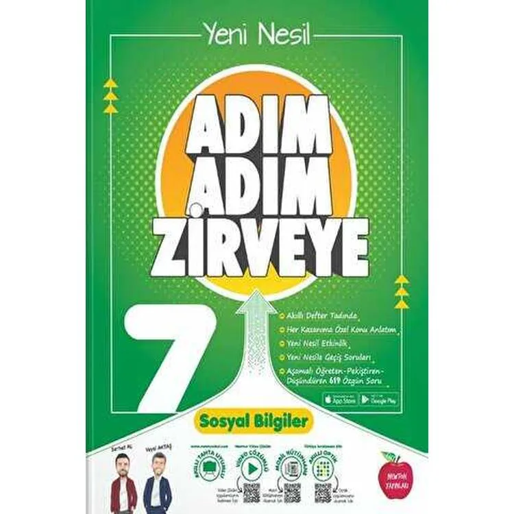 NEWTON 7. SINIF ADIM ADIM ZİRVEYE SOSYAL BİLGİLER SORU BANKASI - 2025 MÜFREDAT