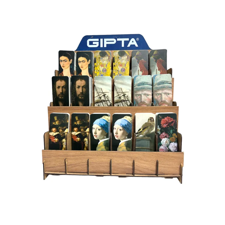 GIPTA ARTMASTER GÖRSELLİ KİTAP AYRACI KARIŞIK MODEL - TEKLİ