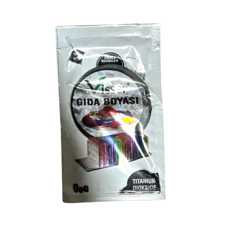 VİSSER GIDA BOYASI TOZ 9GR. BEYAZ