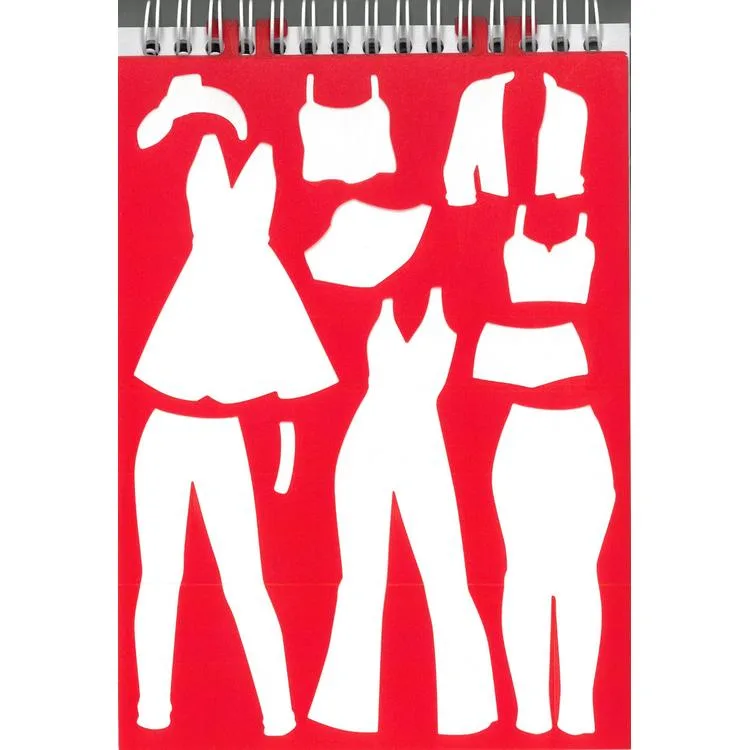 GIPTA STYLE ON K9006 STICKERLI MODA TASARIM DEFTERİ 14X20 SKETCH BOOK