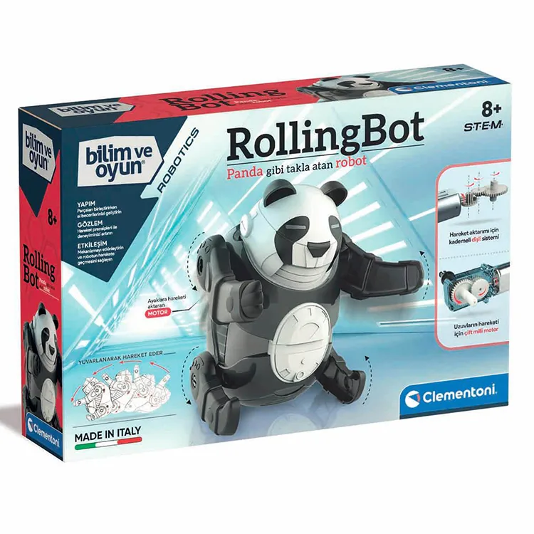 CLEMENTONI 64468 ROBOTİK LABORATUVARI ROLLING BOT