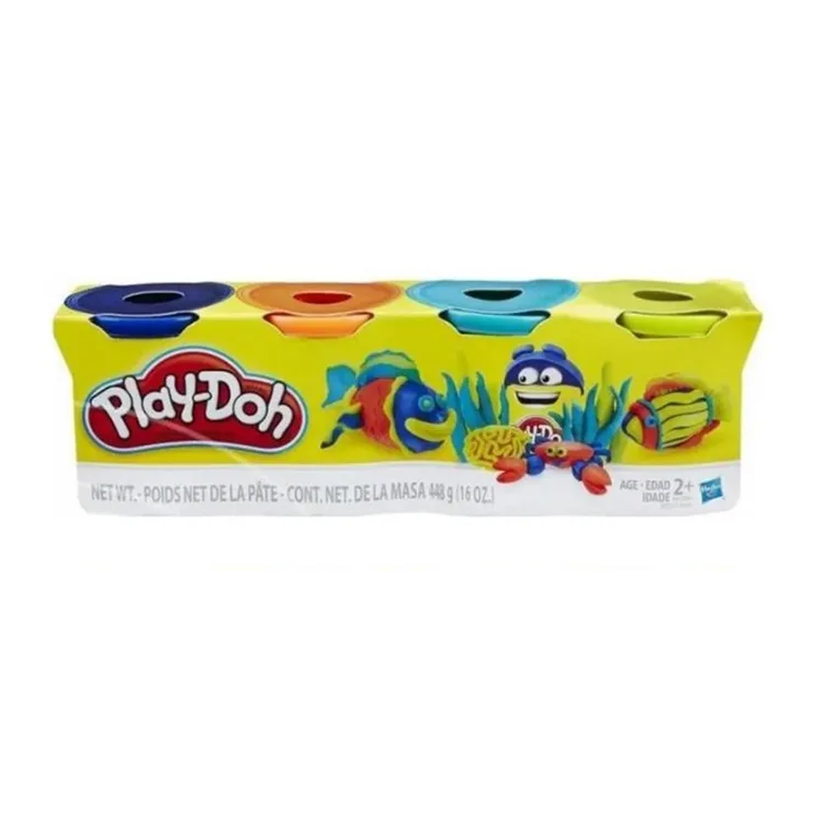 PLAY-DOH OYUN HAMURU 4'LÜ 448gr. HAS- B5517