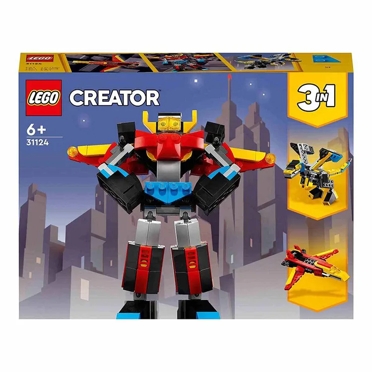 LEGO CREATOR 31124 3'ü 1 ARADA SÜPER ROBOT