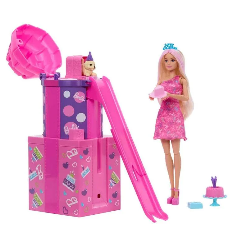 MATTEL JKF66 BARBIE DOĞUM GÜNÜ PARTİ SÜRPRİZİ 3+