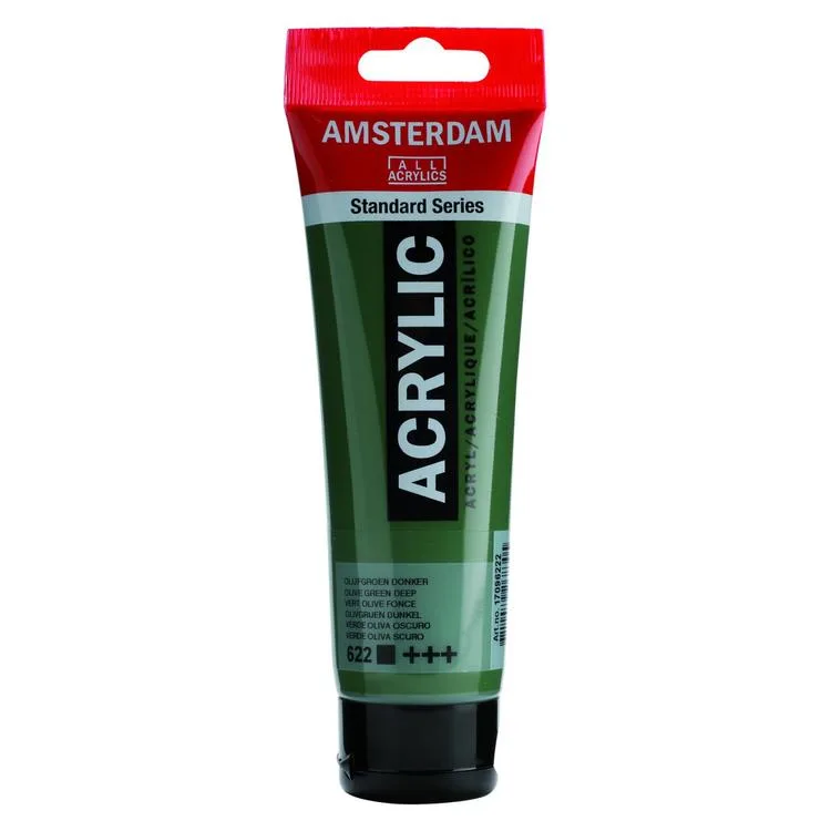 AMSTERDAM RT17096212 AKRİLİK BOYA 120 ML. OLIVE GREEN DEEP