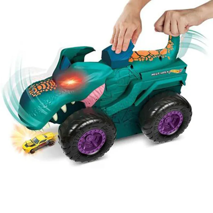 MATTEL GYL13 HOT WHEELS MONSTER TRUCKS ARABA YİYEN MEGA WREX OYUN SETİ