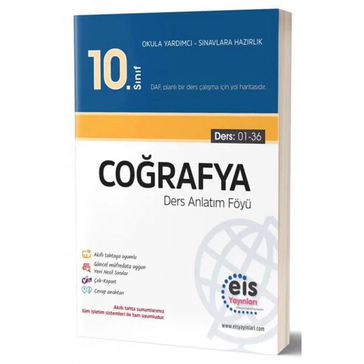 EİS 10.SINIF COĞRAFYA DERS ANLATIM FÖYLERİ