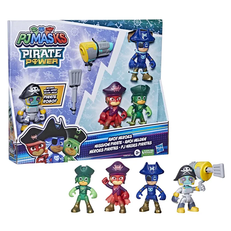 HASBRO F2647/F4588 PJ MASKELİLER 4'LÜ FİGÜR SETİ - AHOY HEROES