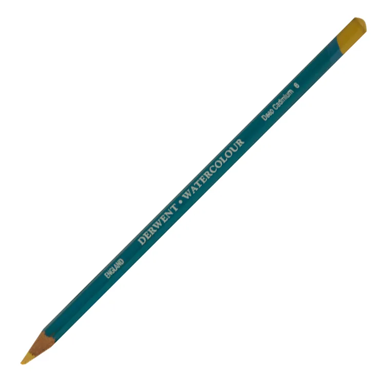 DERWENT NEW WATERCOLOUR PENCIL- SULUBOYA KALEMİ- DEEP CADMIUM 6