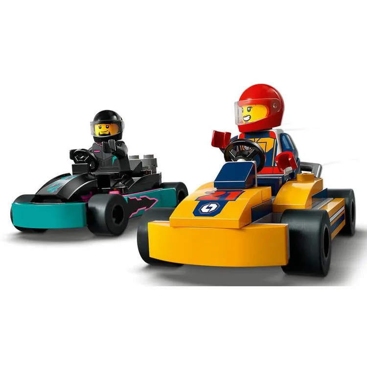LEGO CITY 60400 GO KART VE YARIŞ SÜRÜCÜLERİ 99 PARÇA 5+