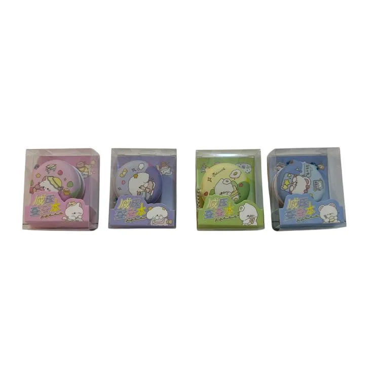 HELVACIOĞLU 3031 PUFFY ZİNCİRLİ MİNİ BLOKNOT 5x5cm KUTULU (TEKLİ)