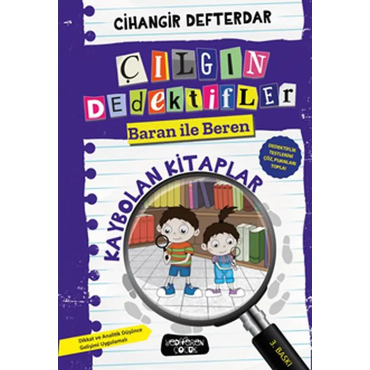ÇILGIN DEDEKTİFLER BARAN İLE BEREN KAYBOLAN KİTAPLAR