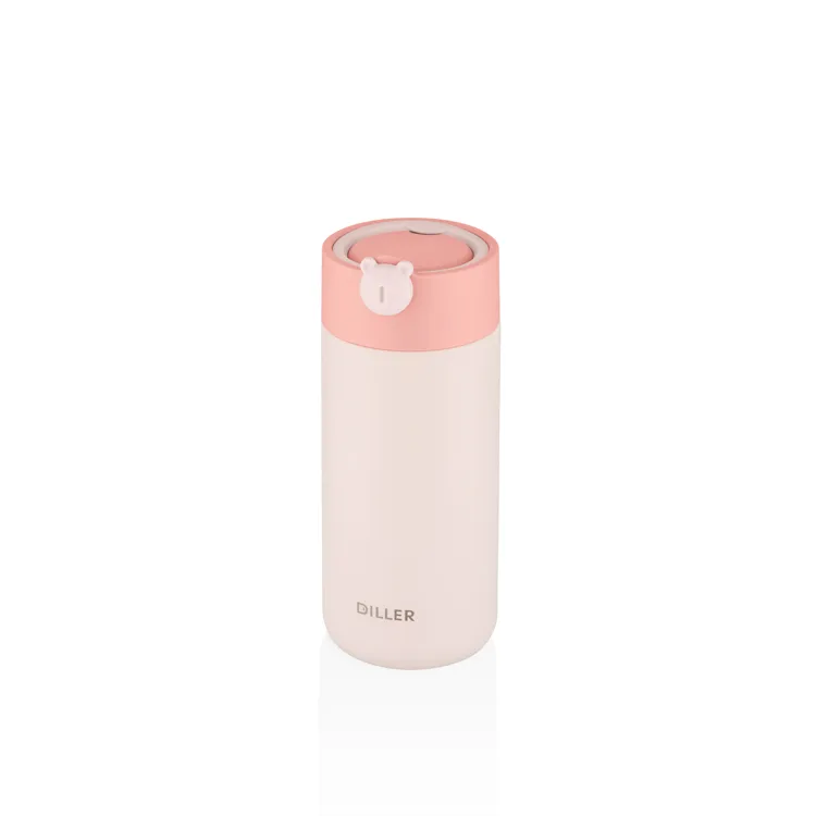 VAGONLİFE DILLER SÜZGEÇLİ SİLİKON KULPLU ÇELİK TERMOS 420ML VGN-8992