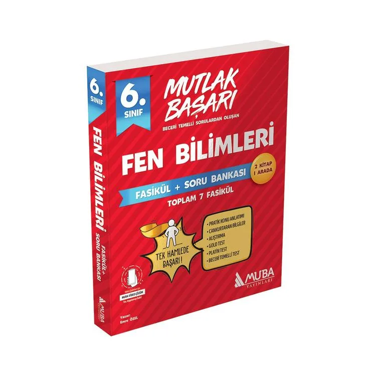 MUBA 6. SINIF MUTLAK BAŞARI FEN BİLİMLERİ FASİKÜL SORU BANKASI