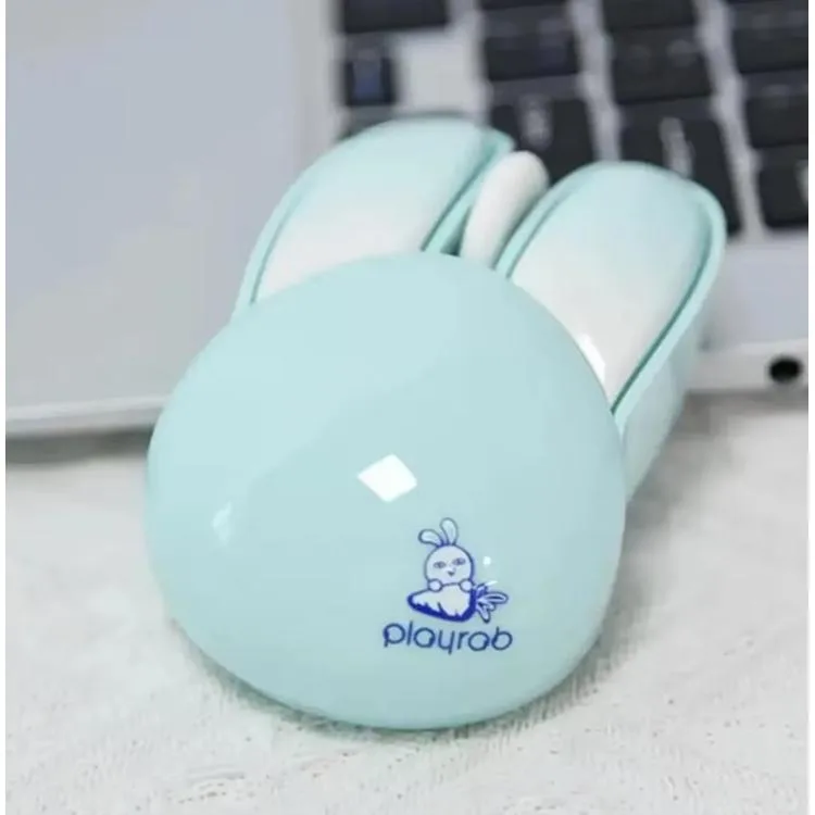 FANIX MOU-6003-M PLAYROB M6 PİLLİ KABLOSUZ MOUSE MAVİ TAVŞAN