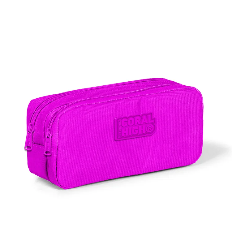 CORAL HIGH 22194 KIDS PEMBE İKİ BÖLMELİ KALEM ÇANTASI