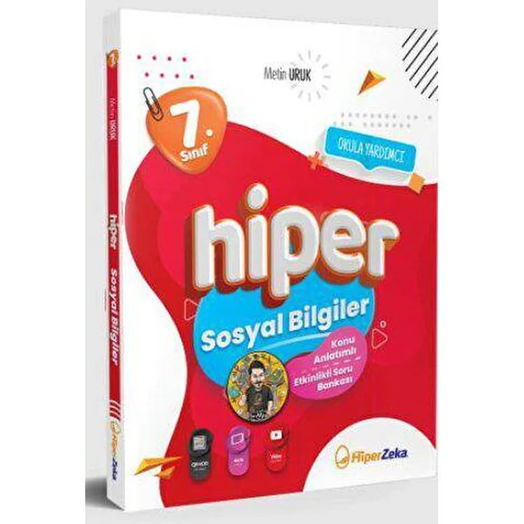 HİPER ZEKA 7. SINIF HİPER SOSYAL KONU ANLATIMLI SORU BANKASI - 2025 MÜFREDAT