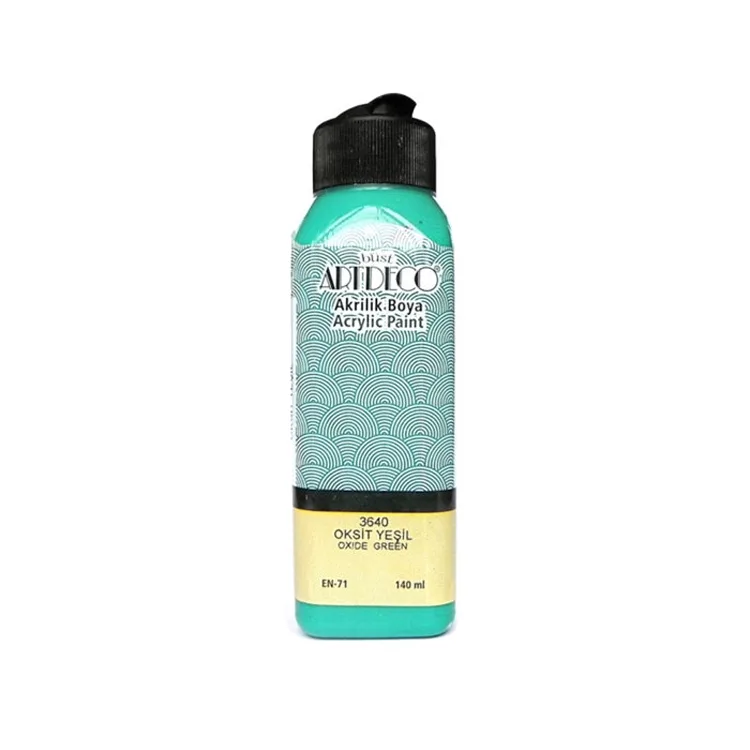 ARTDECO AKRİLİK BOYA 140 ML. OKSİT YEŞİL