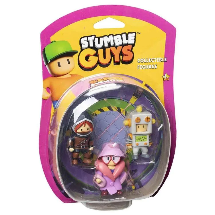 NECO SG2220 STUMBLE GUYS KOLEKSİYON FİGÜR 3'LÜ SET 8+
