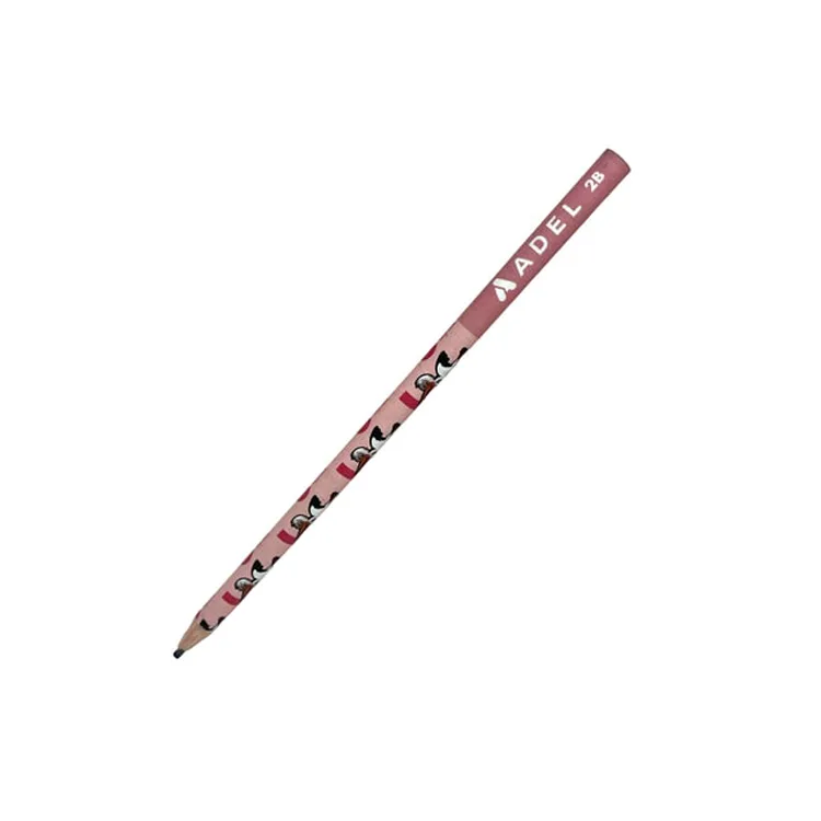 ADEL KURŞUN KALEM PASTEL HARFLER 2B TEKLİ - 2061000027