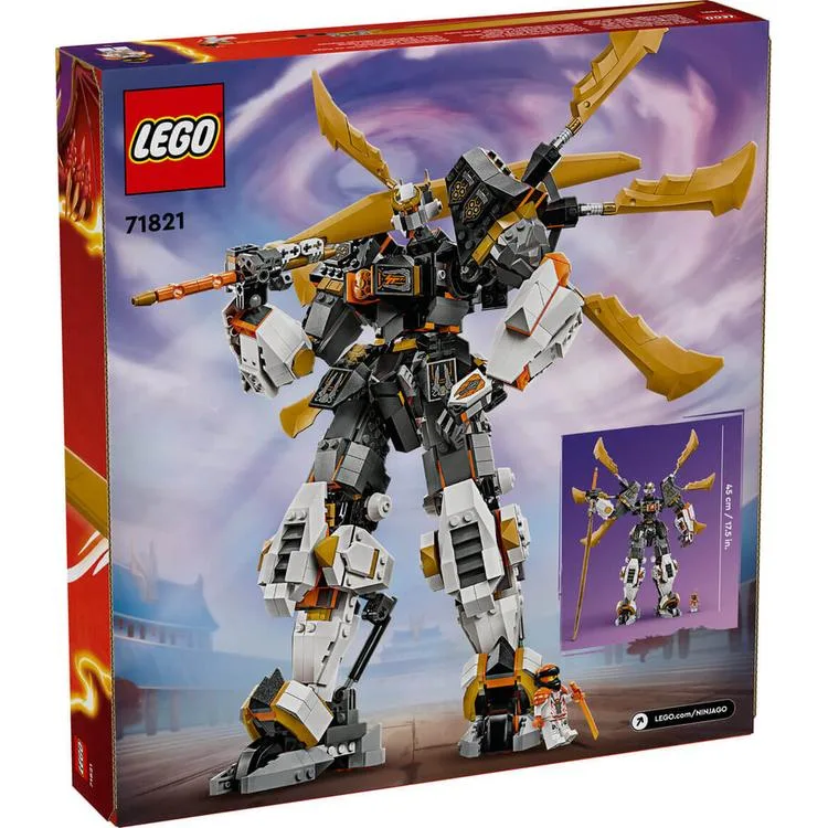 LEGO 71821 NINJAGO COLE' S TITAN DRAGON MECH 1055 PARÇA 17+