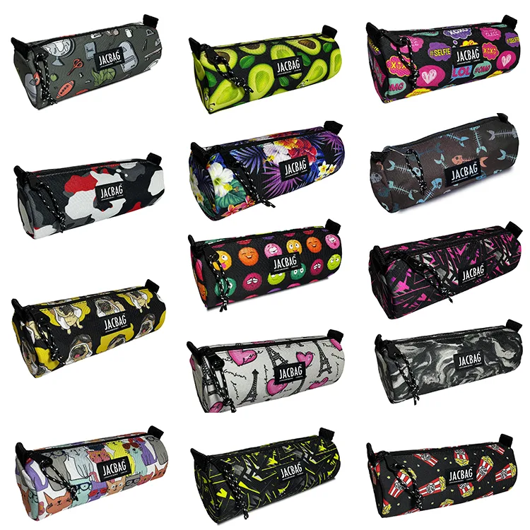 JACBAG BIG ROLL JAC-04 SİLİNDİR KALEM ÇANTASI TEK BÖLMELİ