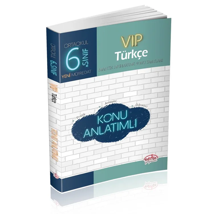 EDİTÖR 6. SINIF TÜRKÇE KONU ANLATIMI