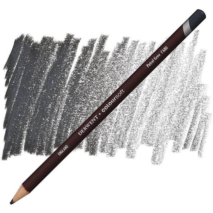 DERWENT COLOURSOFT - YUMUŞAK KURUBOYA KALEMİ- PETREL GREY C680
