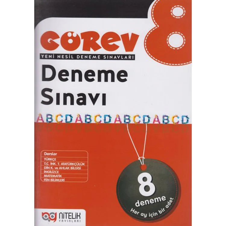 NİTELİK 8. SINIF GÖREV 8'Lİ DENEME SINAVI