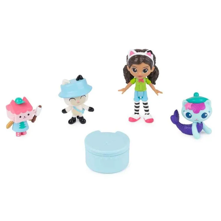SPIN MASTER GABBY'S DOLLHOUSE -GABBY VE ARKADAŞLARI KAMPTA FİGÜR SETİ - 6067225