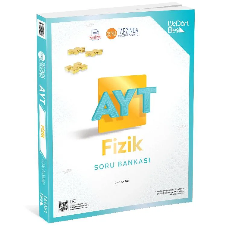 ÜÇDÖRTBEŞ AYT FİZİK SORU BANKASI