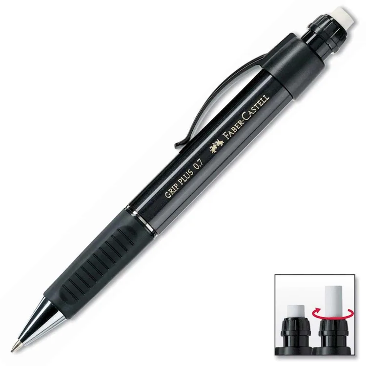 FABER CASTELL GRİP PLUS SİYAH 0.7mm VERSATİL KALEM