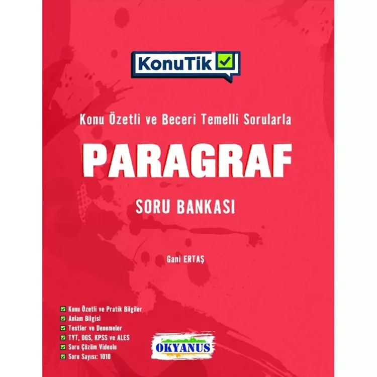 OKYANUS PARAGRAF KONUTİK KONU ÖZETLİ SORU BANKASI