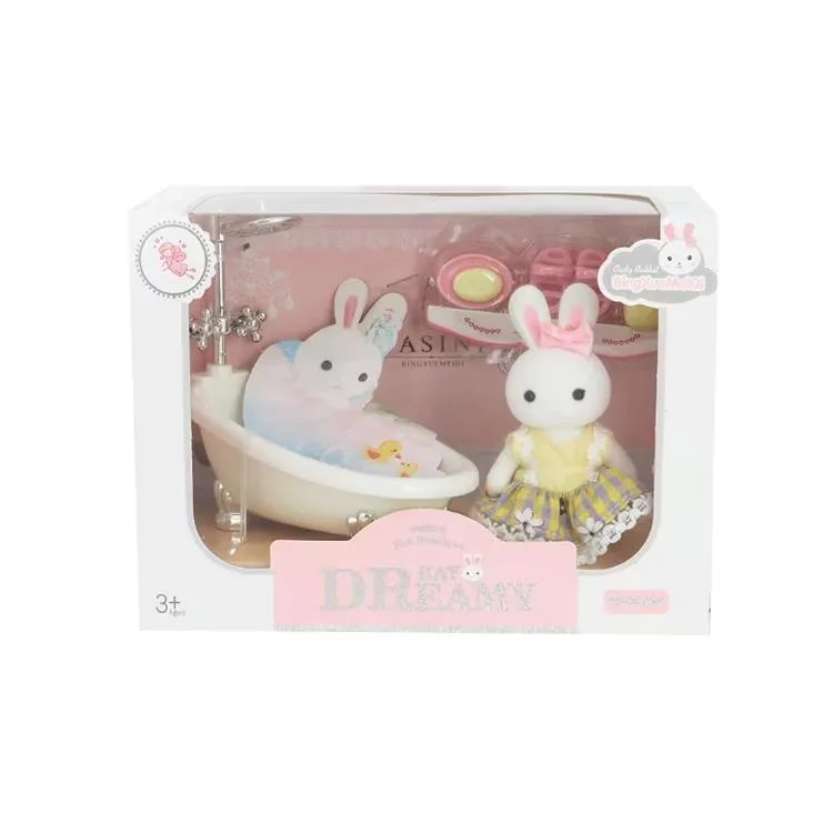 MEGA 6621A-4 BAY DREAMY MINI AKSESUARLI PET BANYO SETİ 3+