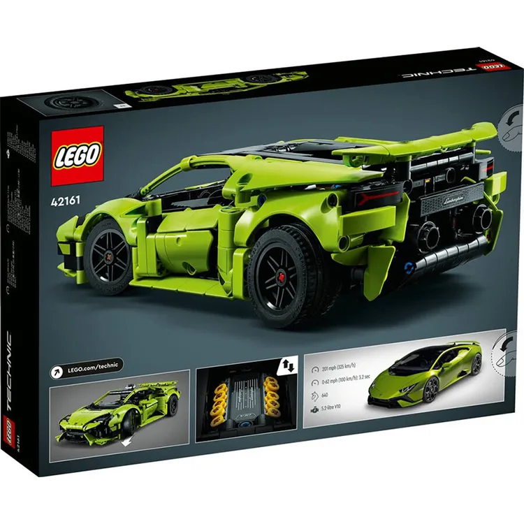 LEGO TECHNIC 42161 LAMBORGHINI HURACAN TECNICA 806 PARÇA 9+