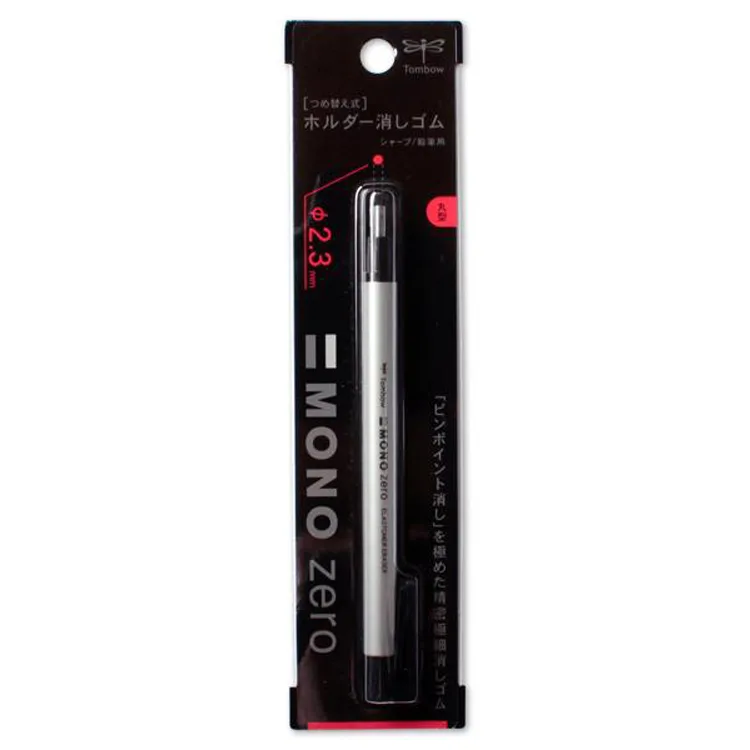 TOMBOW MONO ZERO KALEM SİLGİ YUVARLAK UÇ GÜMÜŞ